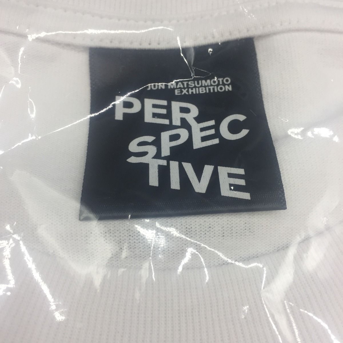 ◎◎ 松本潤 PERSPECTIVE 展覧会 Tシャツ ホワイト レディース