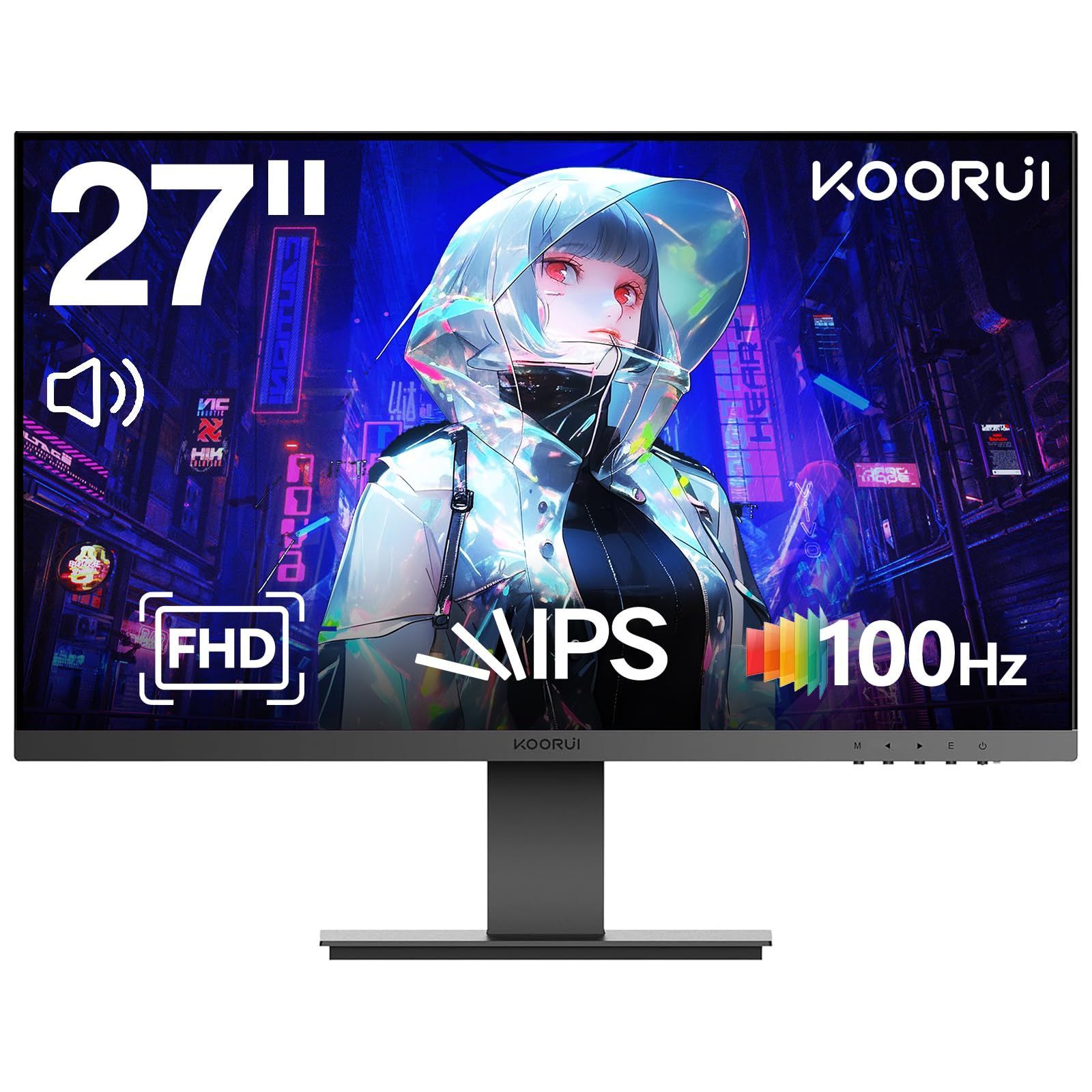 人気商品】1080P/フルHD 100HZ FHD PCモニター ゲーミングモニター IPS