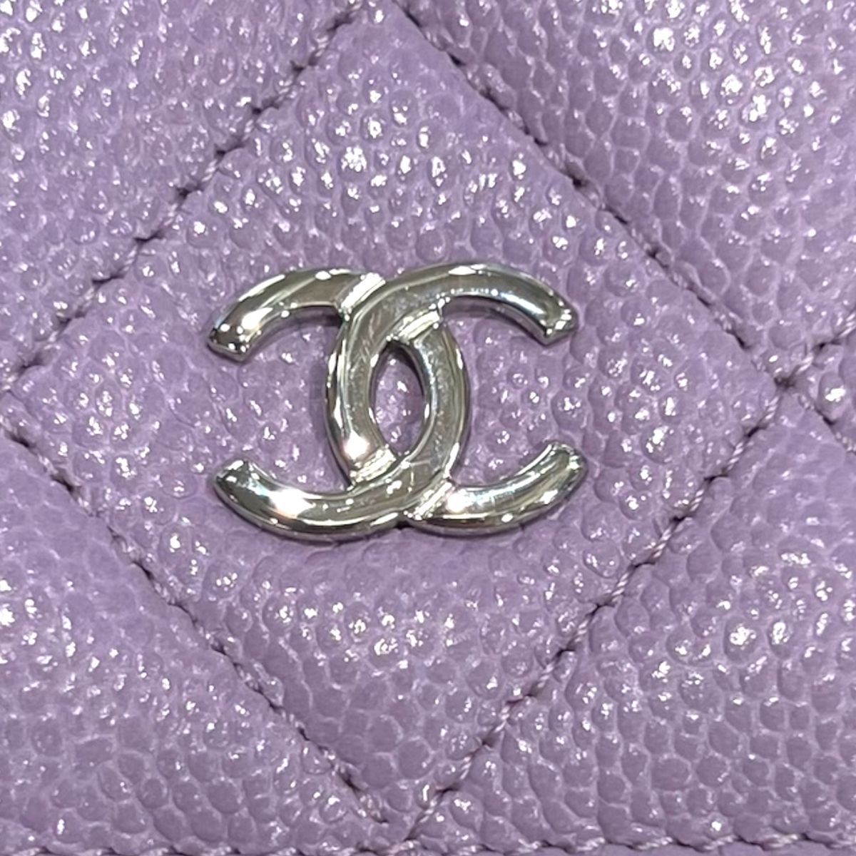 CHANEL シャネル AP0250 ココマーククラシック マトラッセ チェーンウォレット ショルダーバッグ キャビアスキン パープル レディース 25006858 SA WWW_USTAUSTRALIA_COM_AU