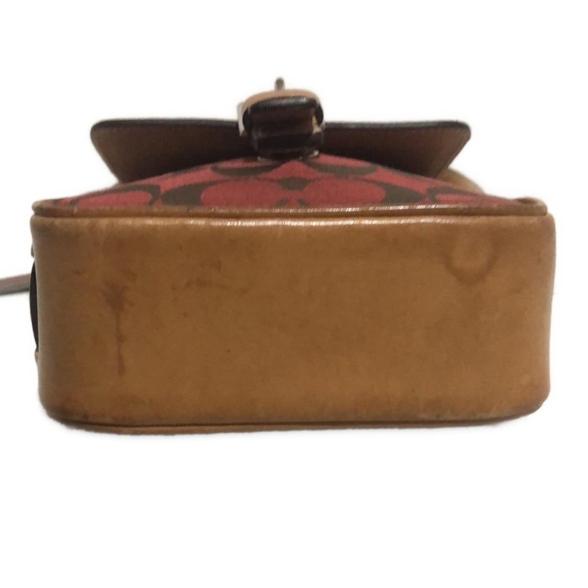 コーチ ショルダーバッグ　ブラウン　茶色 F71431 ec-20232 美品 COACH - COACH(コーチ) ショルダーバッグ シグネチャー柄 6098