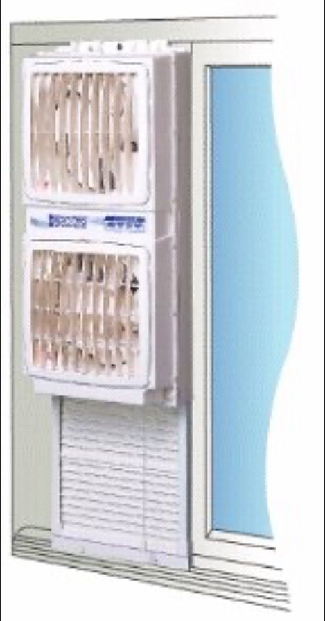 同時給排形窓用換気扇 FMT-200S