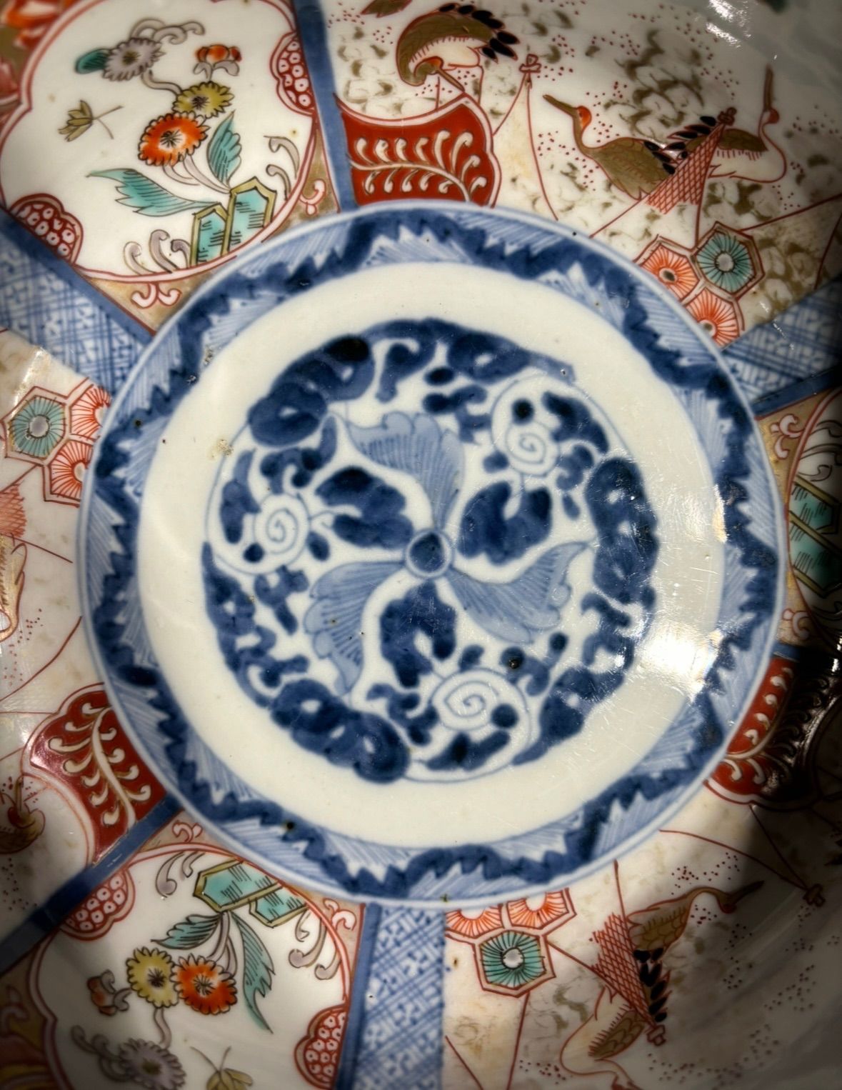 伊万里　古伊万里　中鉢　鉢　松竹梅文　染付 古伊万里 染付 松竹梅文 輪花蕎麦猪口 江戸後期 | iichi 日々の