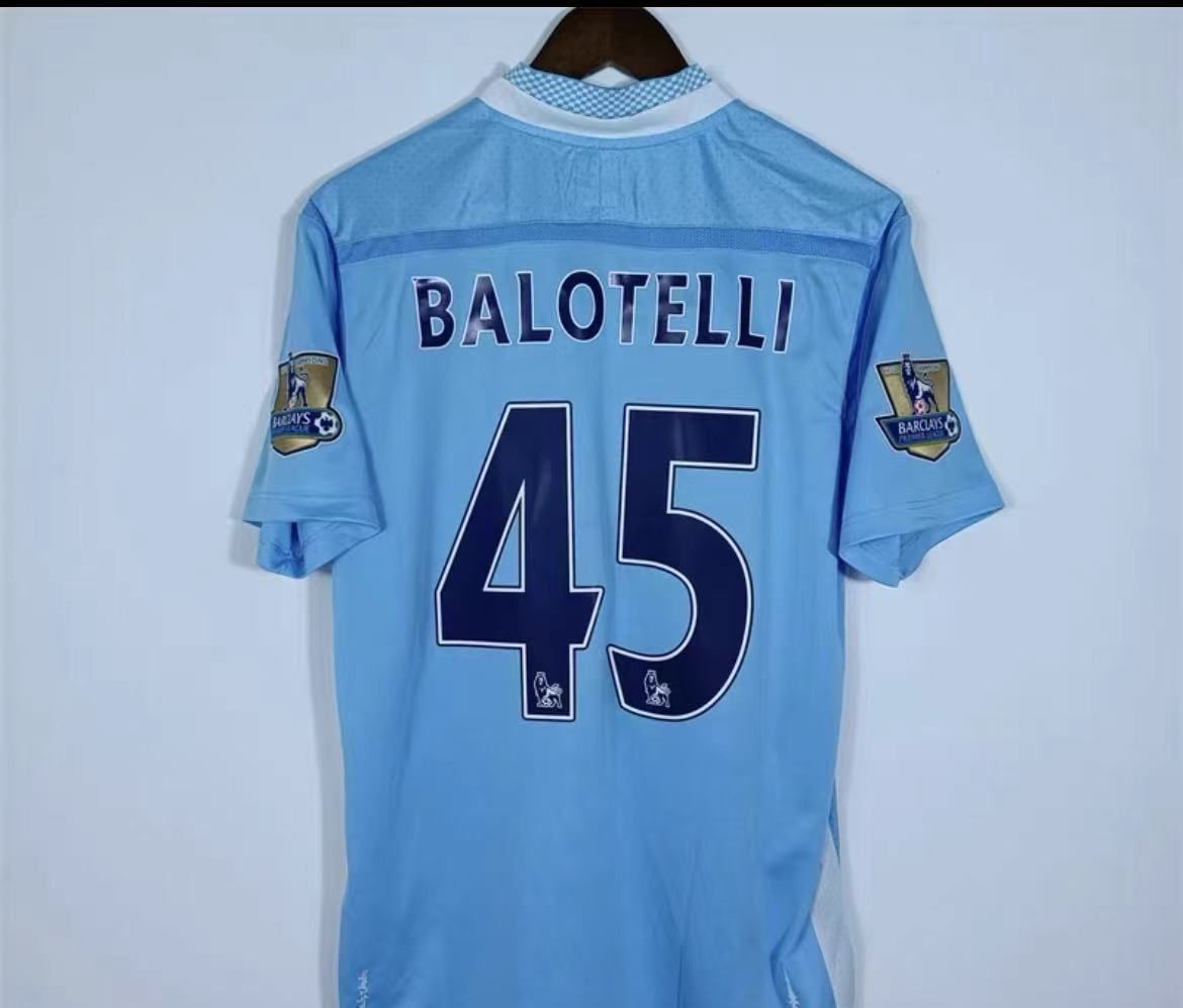 マンチェスターシティ  2012/13 バロテッリ ユニフォーム umbro マンチェスターシティ 12-13 アウェイ No.45 バロテッリ 半袖