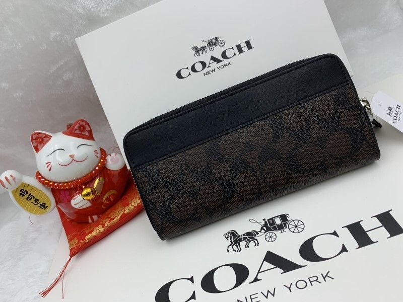 コーチ COACH 財布 長財布 ラグジュアリー シグネチャー アコーディオン アラウンド アウトレット ファッション 新品 未使用 F76873  C014 - メルカリ