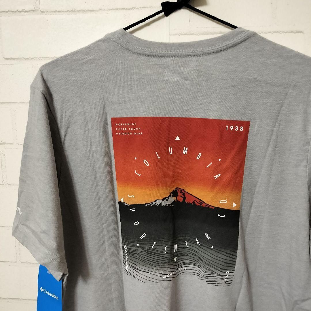 新品】Columbia High Dune Graphic Tee M グレー - メルカリShops