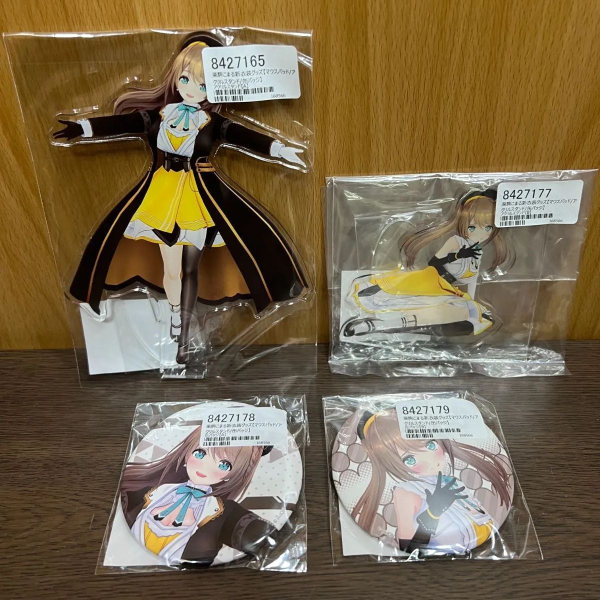 あおぎり高校 viviON 栗駒こまる 新衣装グッズ セット アクリル 