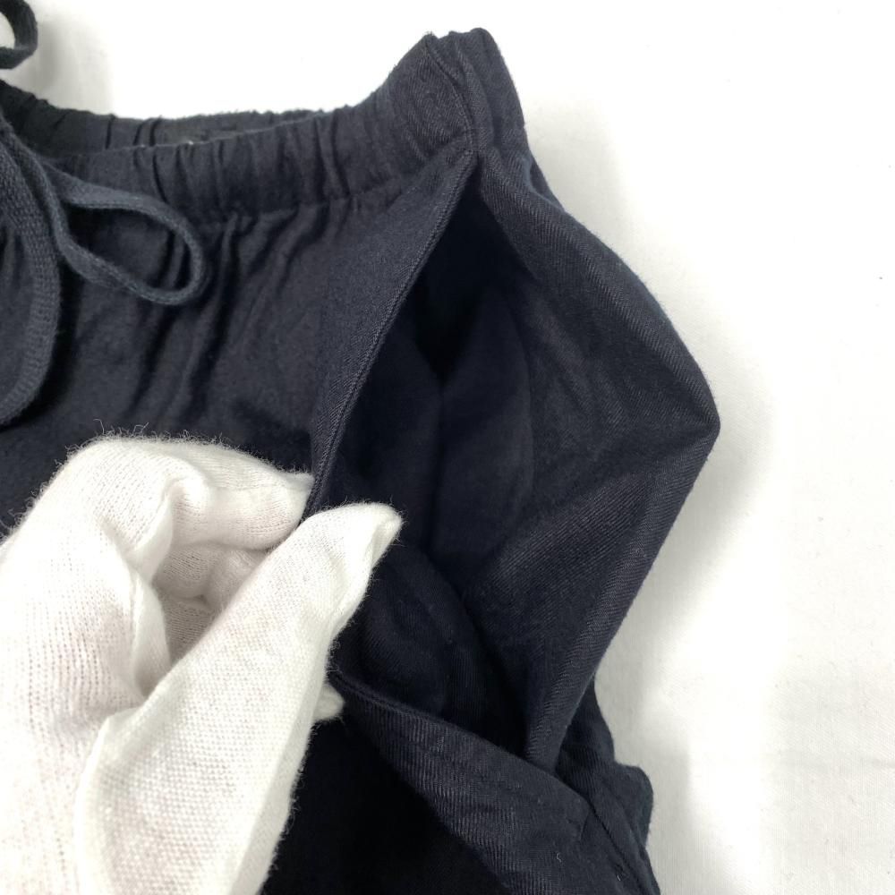 COMOLI（コモリ） 22ss シルクパイル ドローストリングパンツ サイズ3 COMOLI (コモリ) シルクネル ドローストリングパンツ