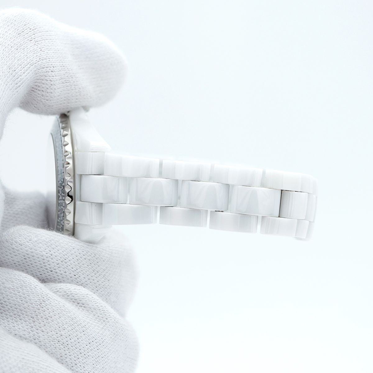 5wwi0257】シャネル J12 H7419 白文字盤【中古】腕時計 レディース  