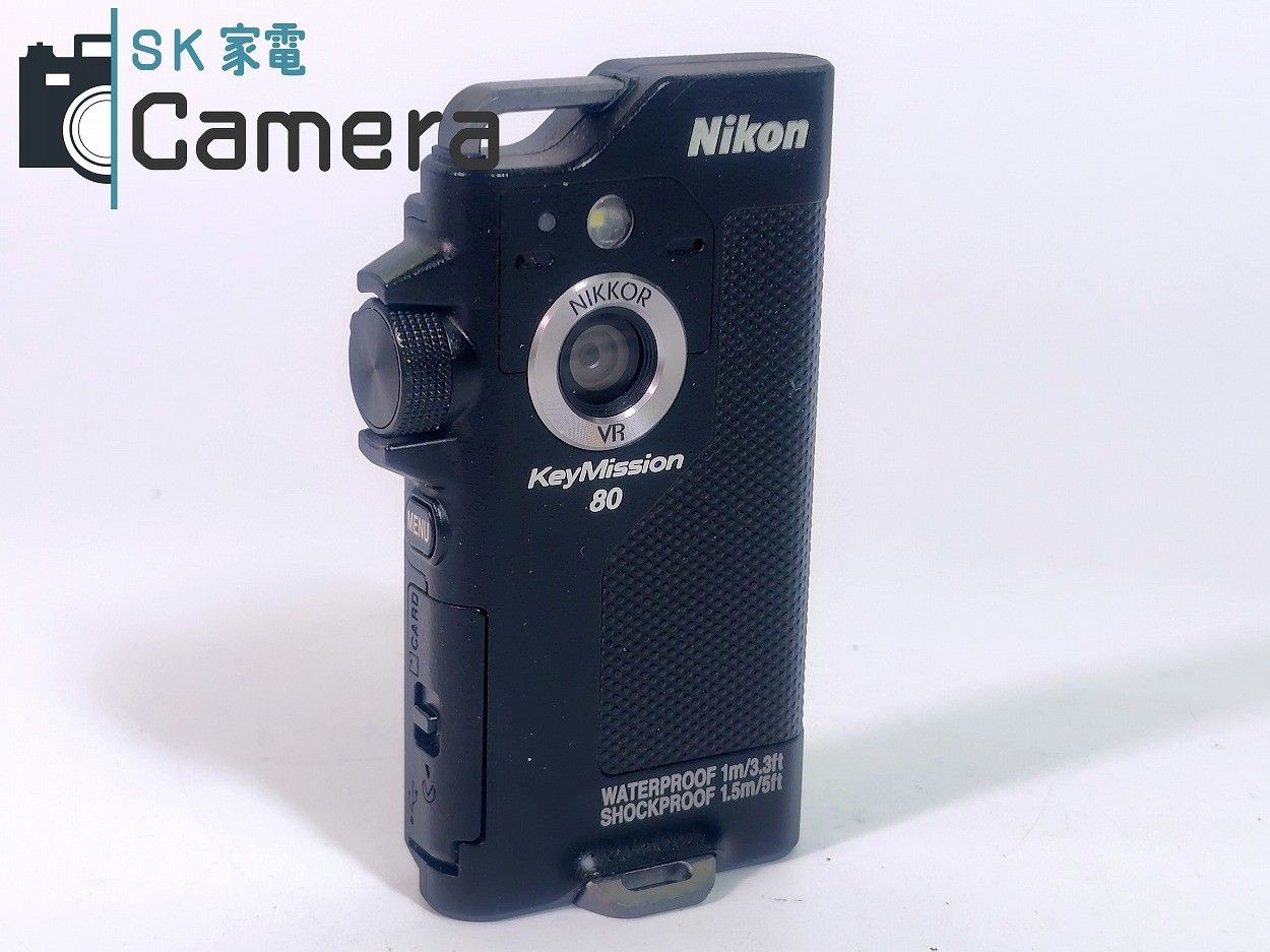 Nikon KeyMission 80 micro SD 16GB 充電USBケーブル 付 アクション  