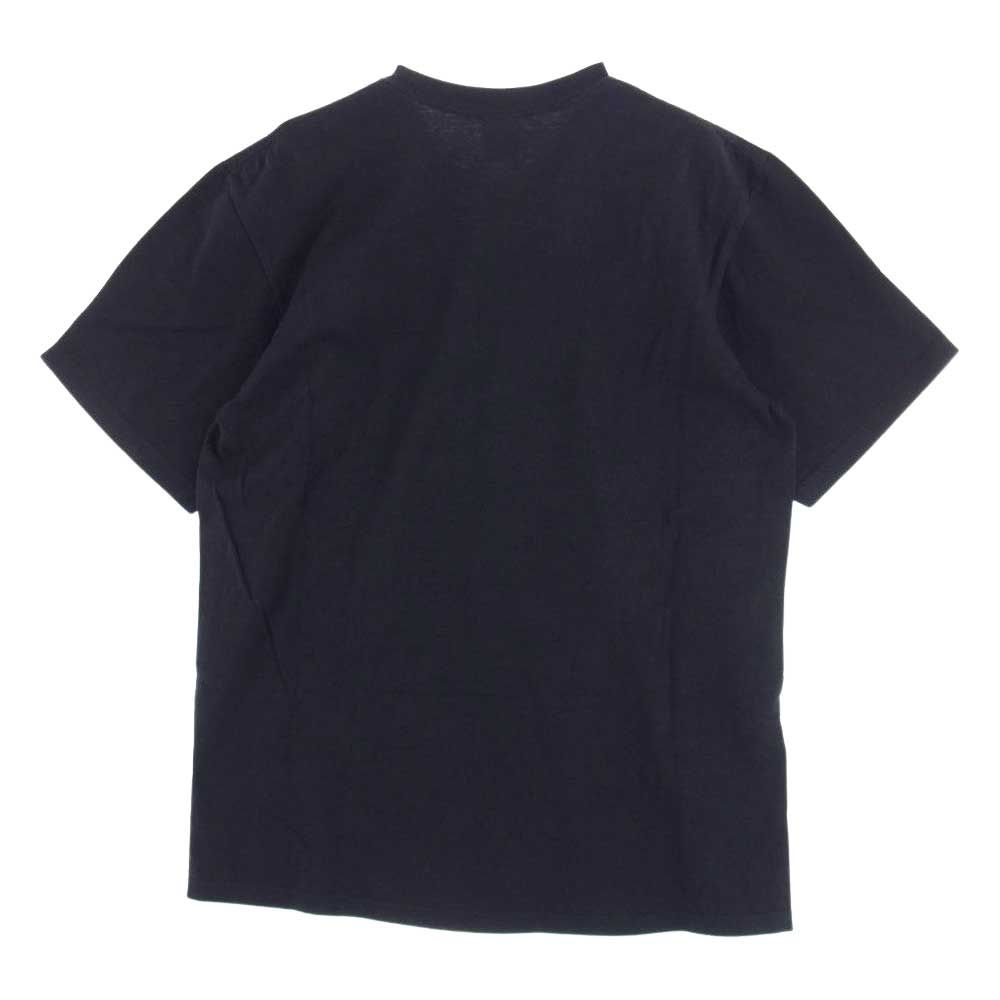 特販格安シュプリーム Chrome Logo Tee ブラックM Tシャツ/カットソー(半袖/袖なし)