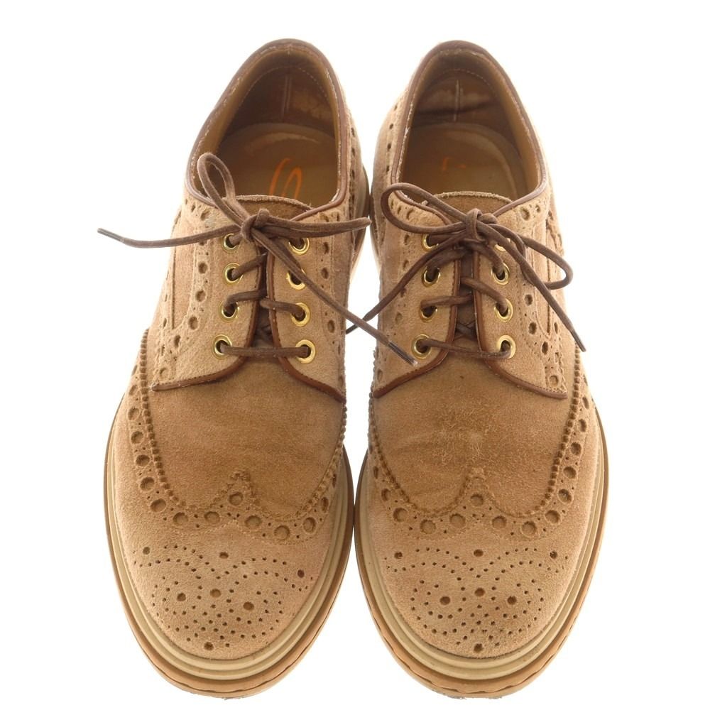 サントーニ Santoni 革靴 スエード　ブラウン　 11　30cm　FJ75 楽天市場】サントーニ Santoni ホールカット 16229 ブラウン