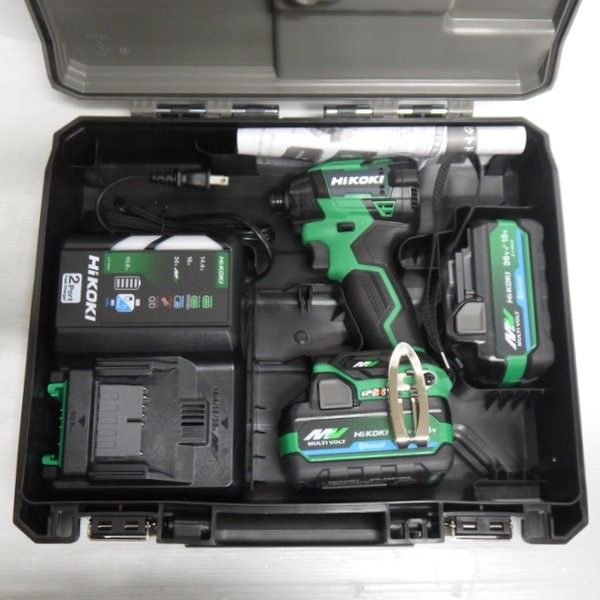 完売商品】HiKOKI コードレスインパクトドライバ WH36DD(2XHLSZ)【未