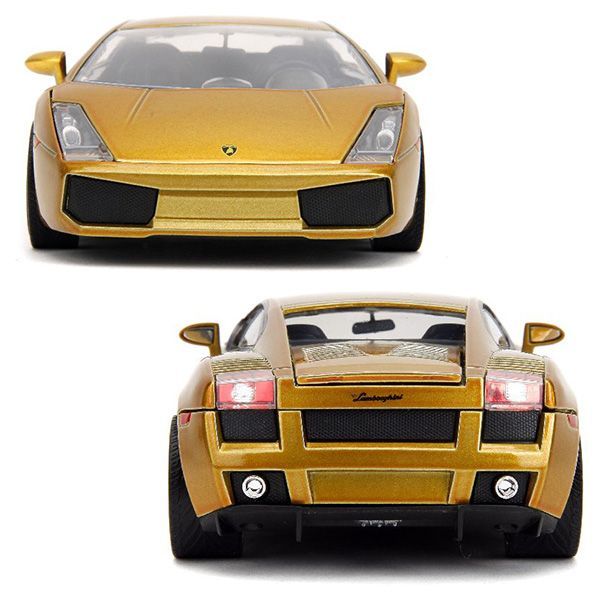 ワイルドスピード　ダイキャストカー　ランボルギーニ ゴールドバージョン おまけ付 Amazon | JADA TOYS 1/24 ワイルドスピード ランボルギーニ