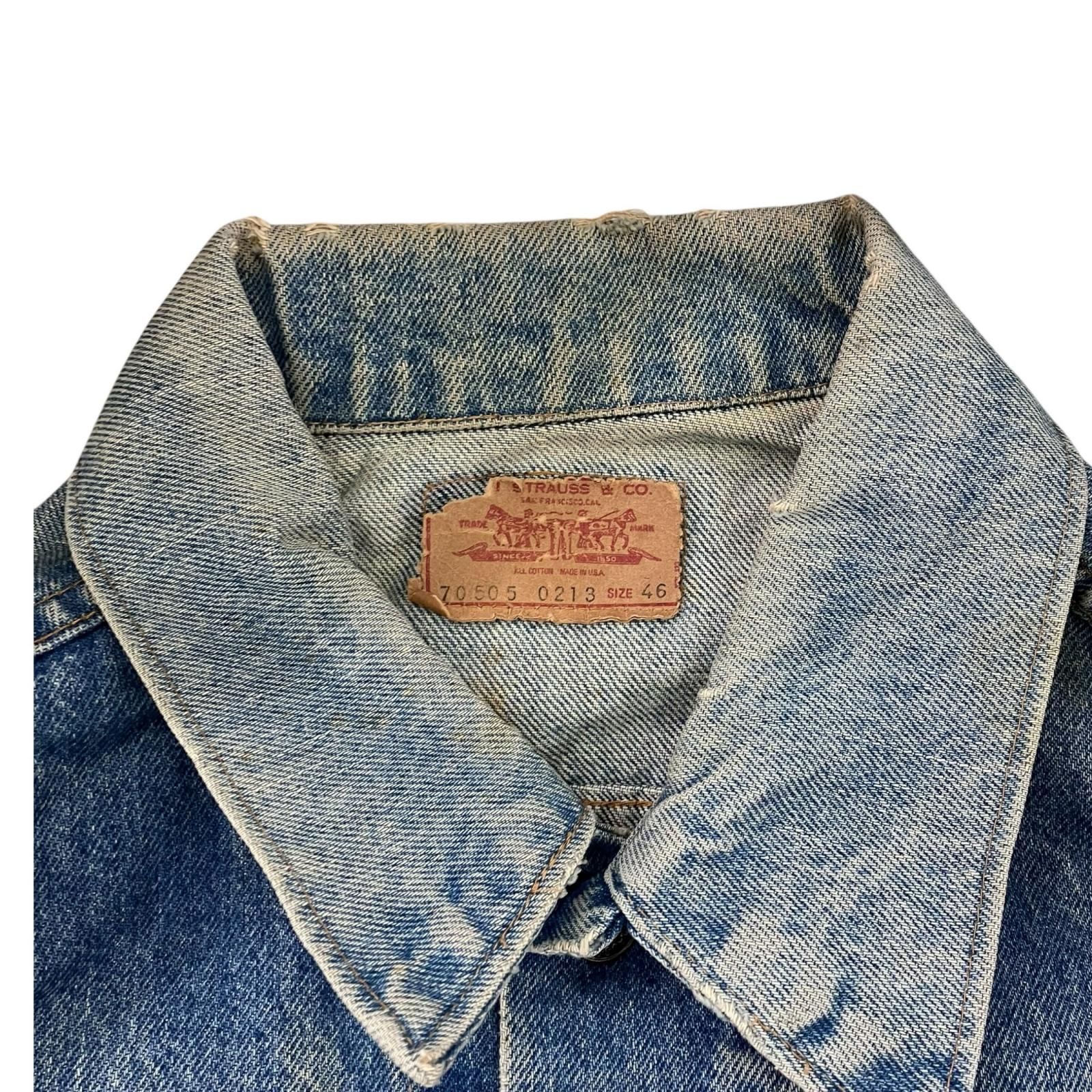 186000 現状品 Levi's リーバイス 70505 0213 80s デニム 186000 現状品 Levi's リーバイス 70505 0213 80s デニム