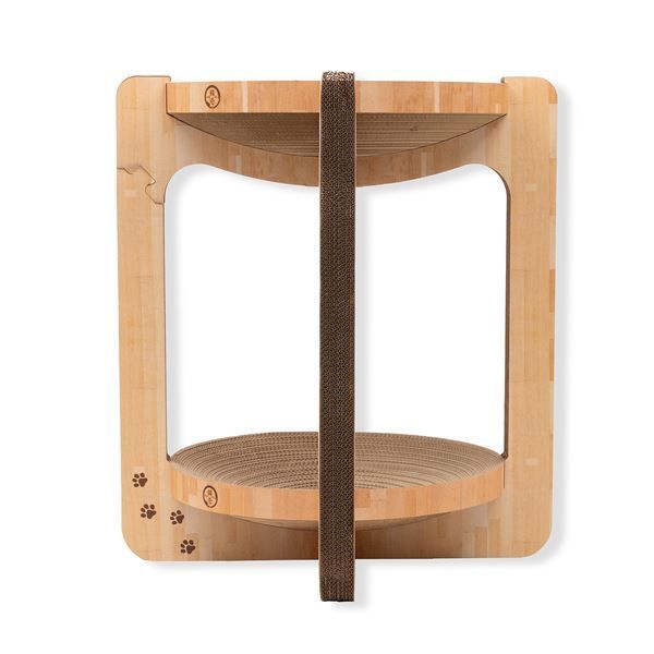  バリバリボウルタワーXL ライトブラウン 猫用玩具 おもちゃ 猫用品