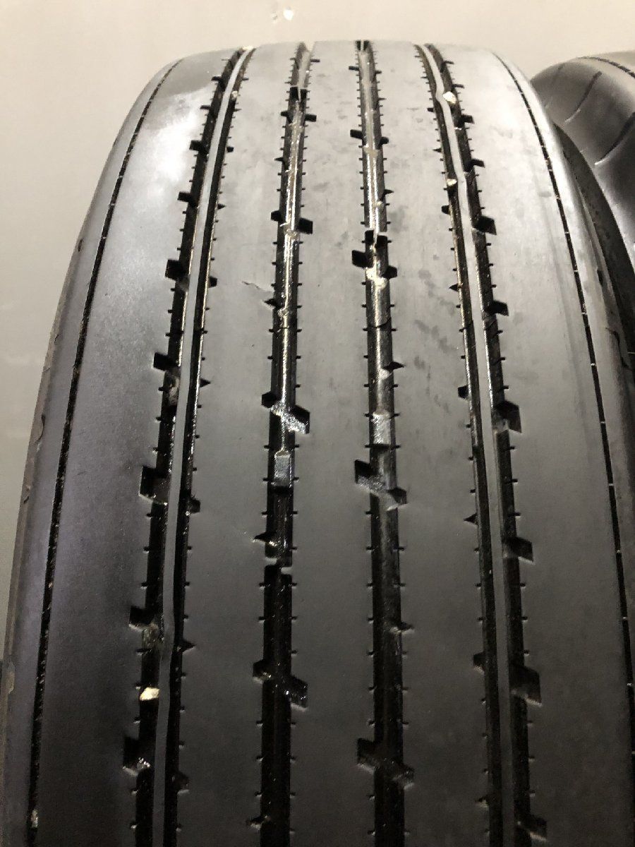 札幌発 引取OK BS RIB R173 245/80R17.5 133/131J 17.5インチ トラックタイヤ 夏タイヤ 6本 21年製 バリ溝 4t 増トン 　(KTS037)