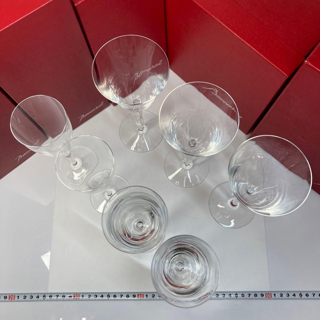 シャンパングラス等7客 共箱5箱