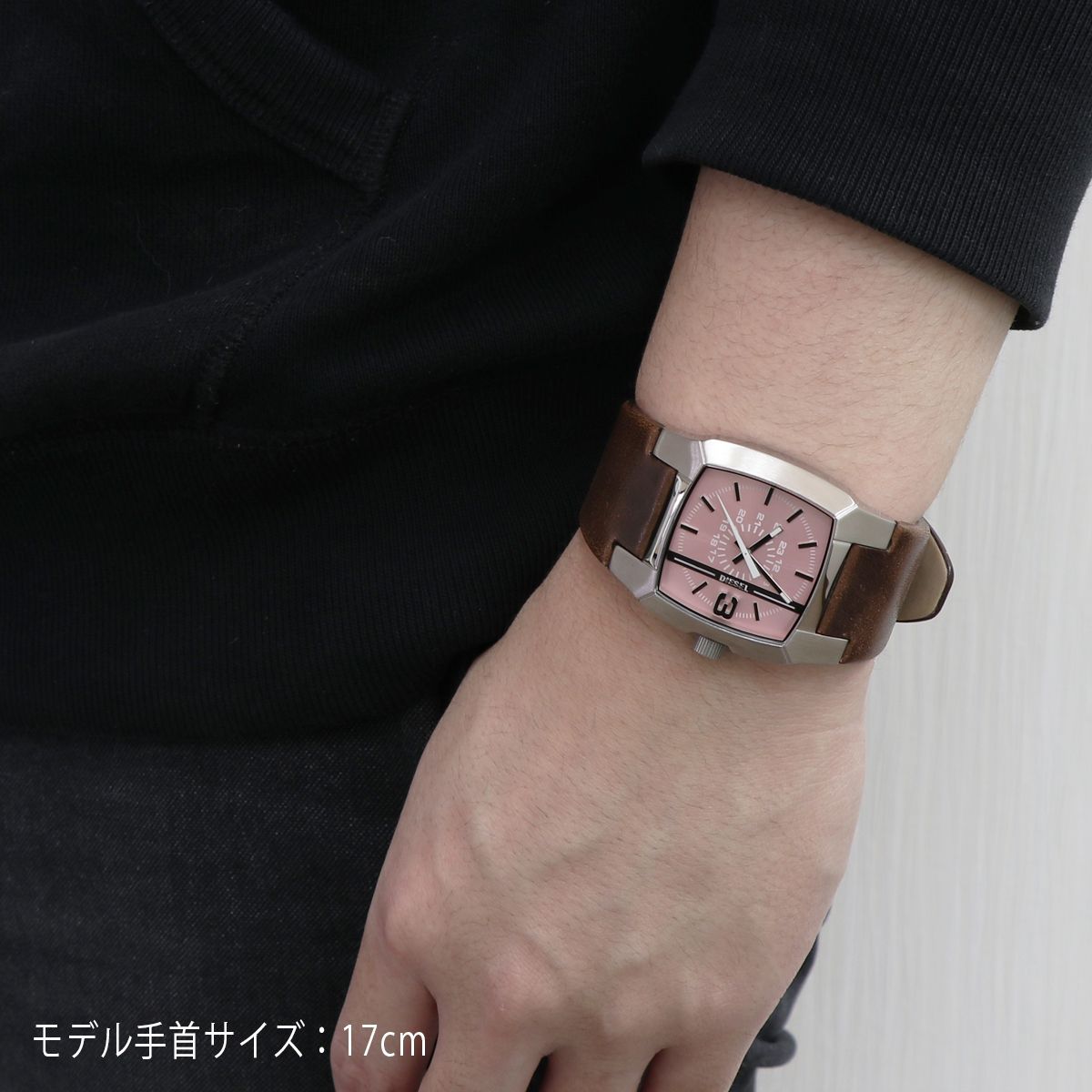 ディーゼル DIESEL クリフハンガー DZ1999 付属品完備 腕時計 - 腕時計