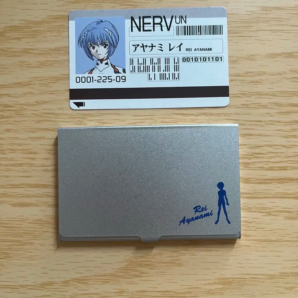 エヴァンゲリオン 綾波 レイ IDカード ナーフ パスカード PASSCARD 名刺ケース
