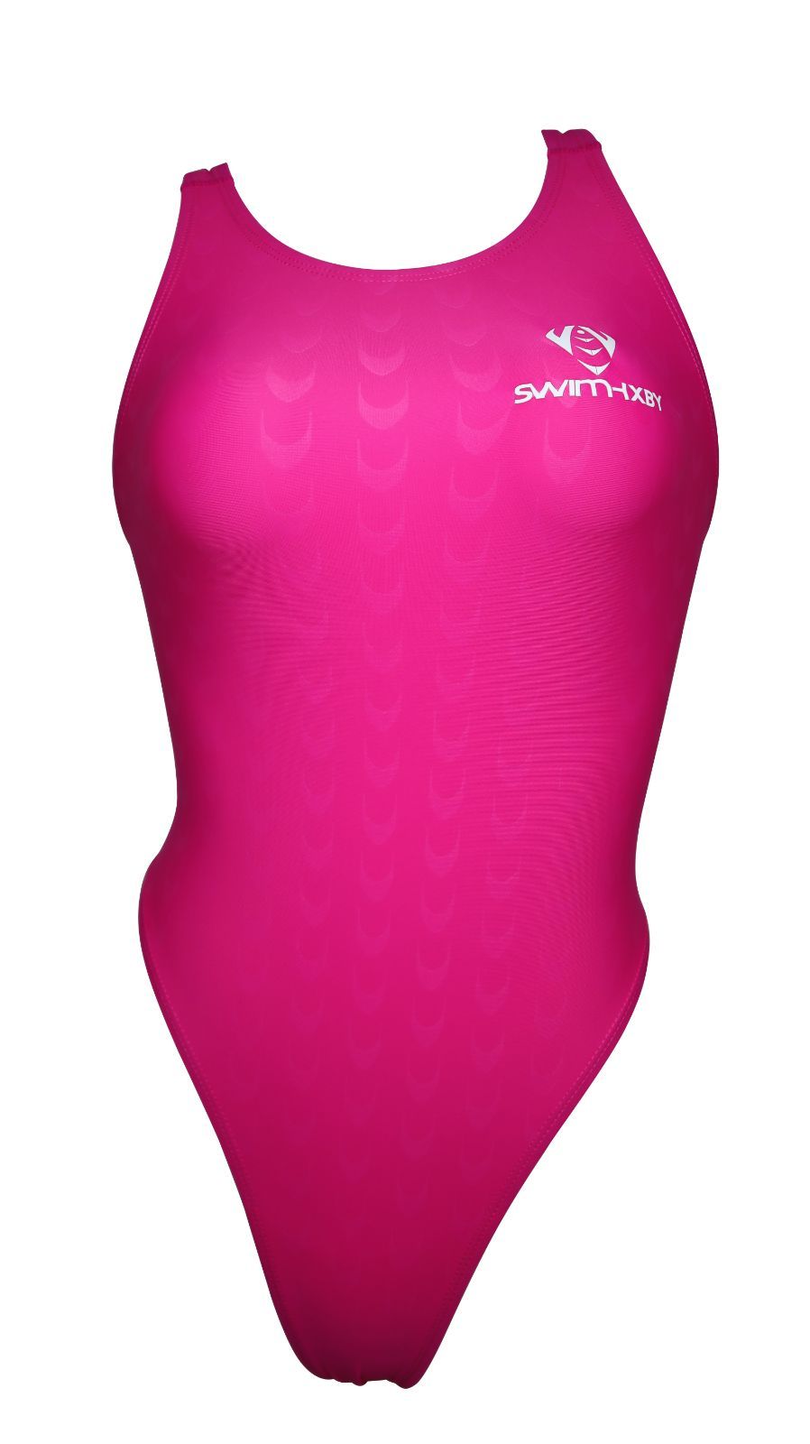 SWIMHXBY 競泳水着 レディース ピンク 280 ハイレグ S-9XL