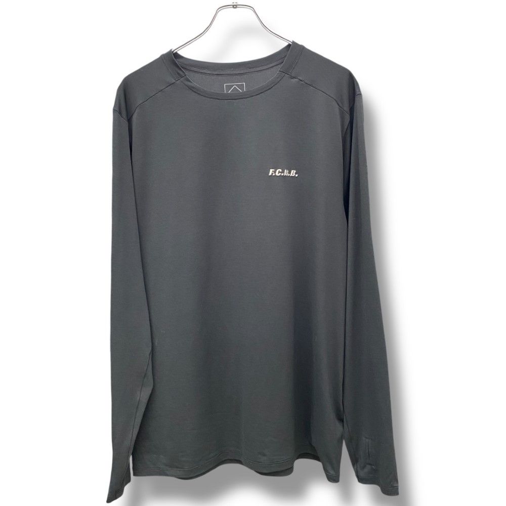 F.C.REAL BRISTOL TECH L/S TRAIL TOP XLサイズ ブラック FCRB-250054