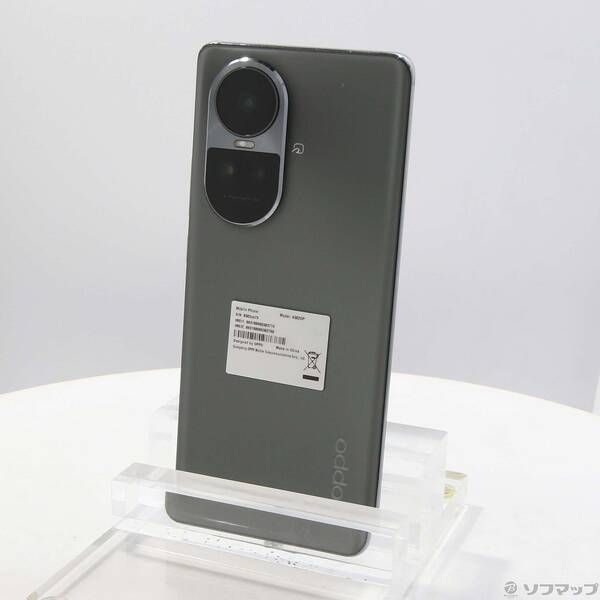 中古品〕 OPPO Reno10 Pro 5G 256GB シルバーグレー SBOPRENO10P
