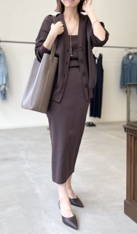 試着のみ　Knit Vneck Cardigan 2023SS アパルトモン L'Appartement DEUXIEME CLASSE - L'Appartement Knit Vneck Cardigan