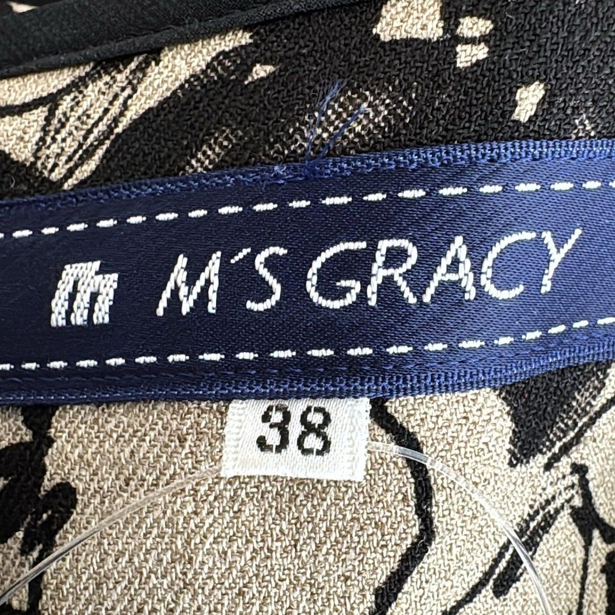 値下げしました！ 『美品！』M'S GRACY ノースリーブ ワンピース 38 M'S GRACY(エムズグレイシー) ワンピース サイズ38 M レディース