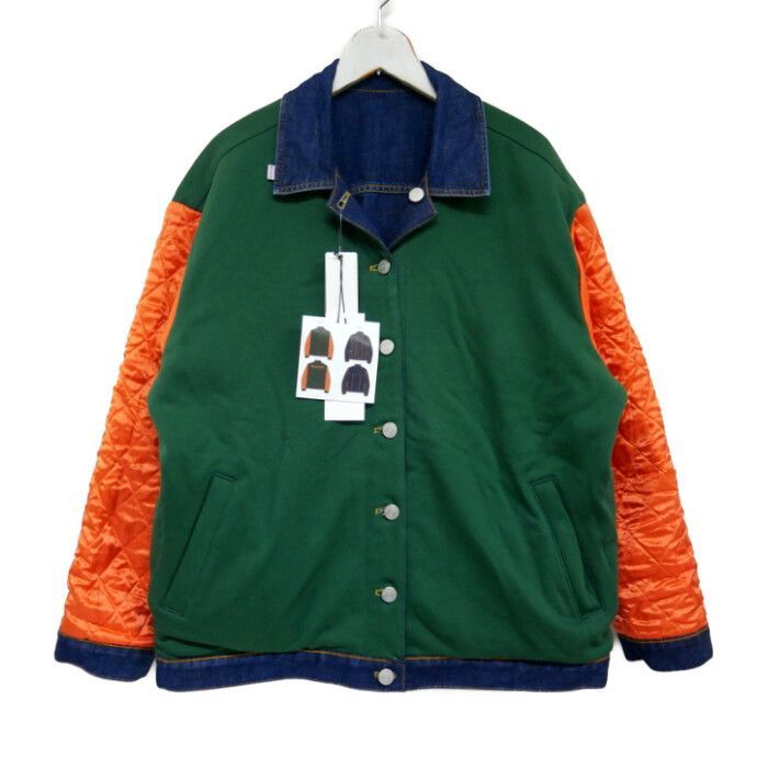 Martine Rose マーティンローズ 国内正規 20SS SPRAGGA JACKET REVERSIBLE DENIM JACKET 3rd  リバーシブルデニムジャケット Gジャン MRSS20-222 定価110000円 INDIGO インディゴ M - メルカリ