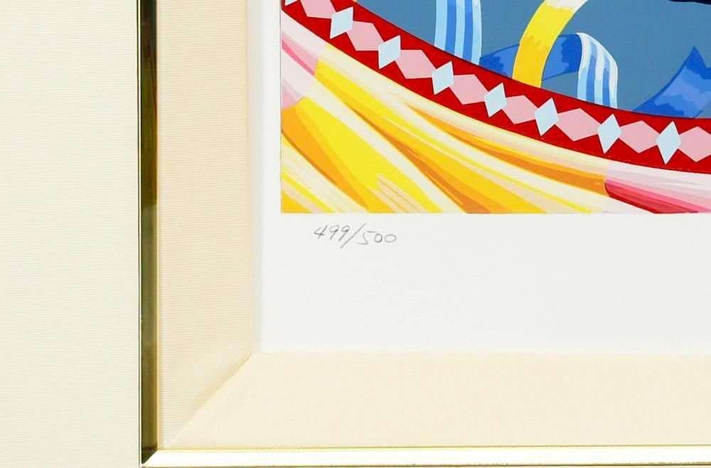 真作】【WISH】ヒロ・ヤマガタ「ダンボ」シルクスクリーン 15号大 大作