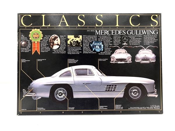 グンゼ産業 1/12 メルセデス ベンツ 300 SL グンゼ産業 1/12 メルセデスベンツ 300SL 1955 プラモデル 未使用