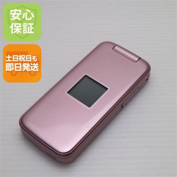【極美品】らくらくホン　F-01M ピンク 美品 docomo らくらくホン F-01M ガラケー ピンク色 Amazon