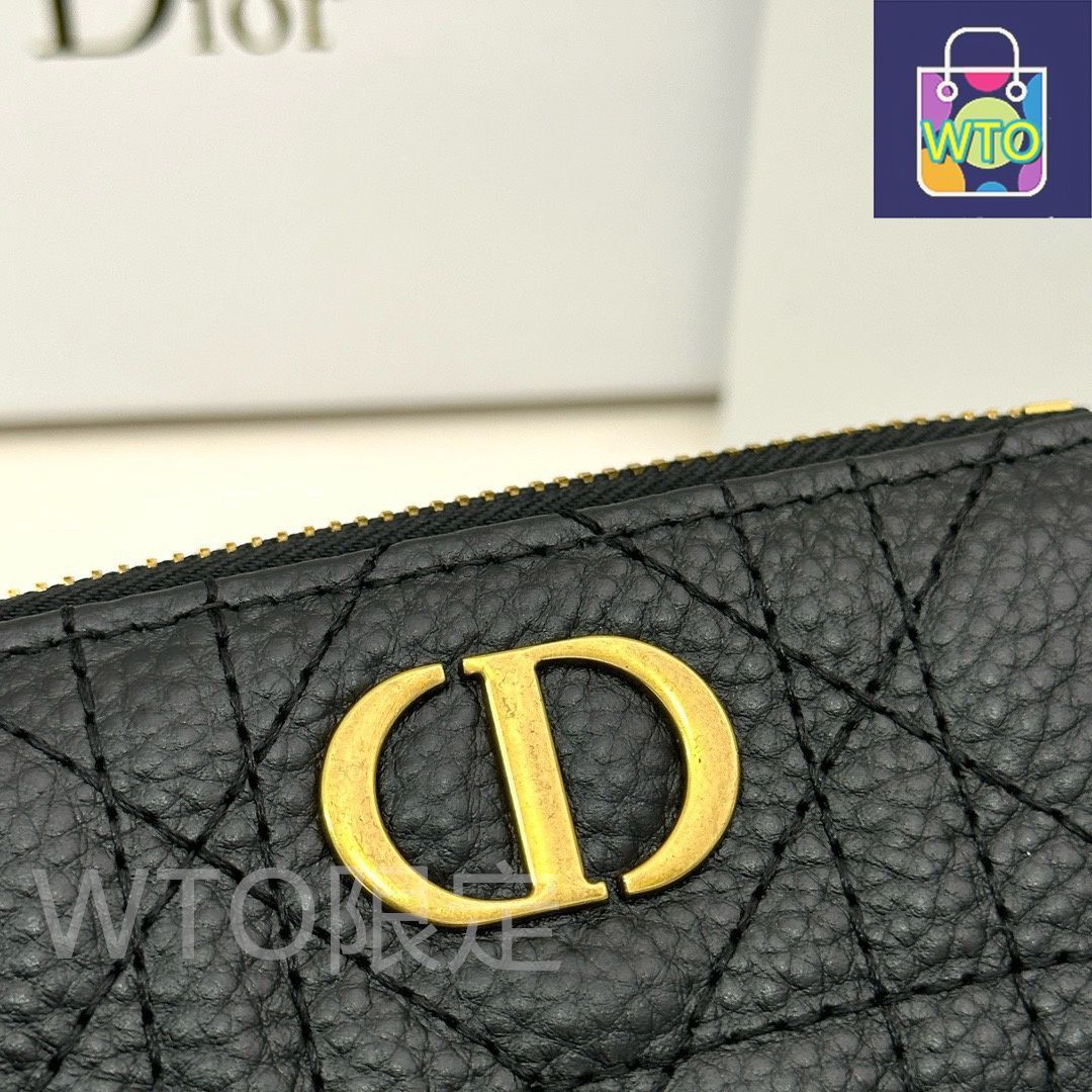 今日特価】Dior ディオール ショートウォレット PVCとレザーを