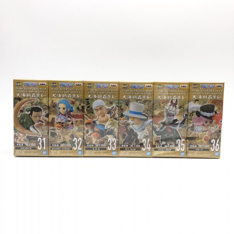 ワンピース　ワールドコレクタブルフィギュア　大海賊百景1　全6種 ONE PIECE】ワーコレ大海賊百景全60種をディスプレイしました