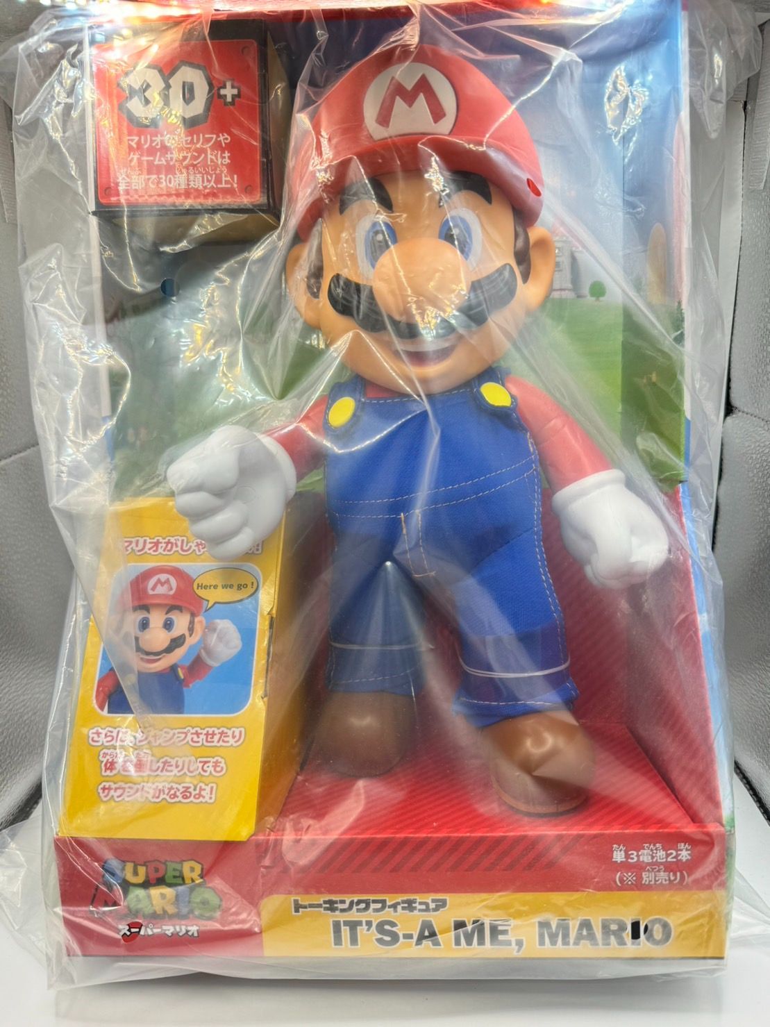 映画スーパーマリオ　フィギュア トーキングマリオ 予約品11月下旬入荷予定入荷次第順次発送】スーパーマリオ