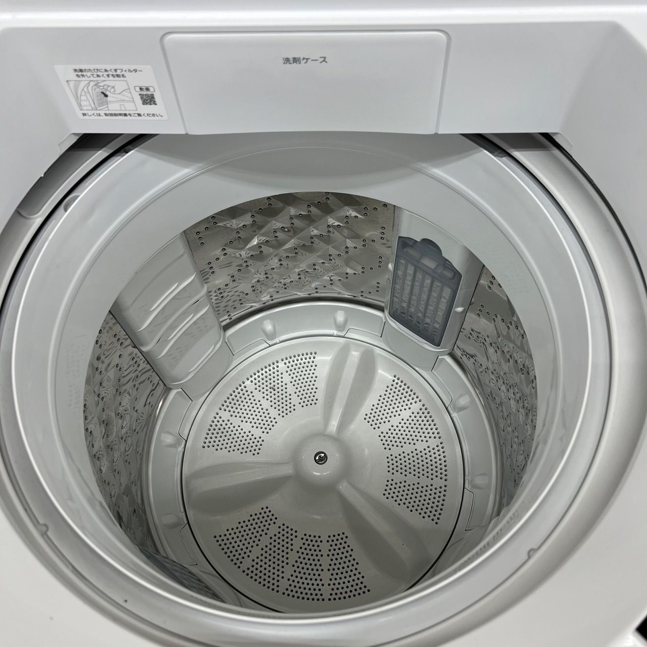 Panasonic 全自動洗濯機 NA-FA80H8-W ホワイト 泡洗浄 エコナビ