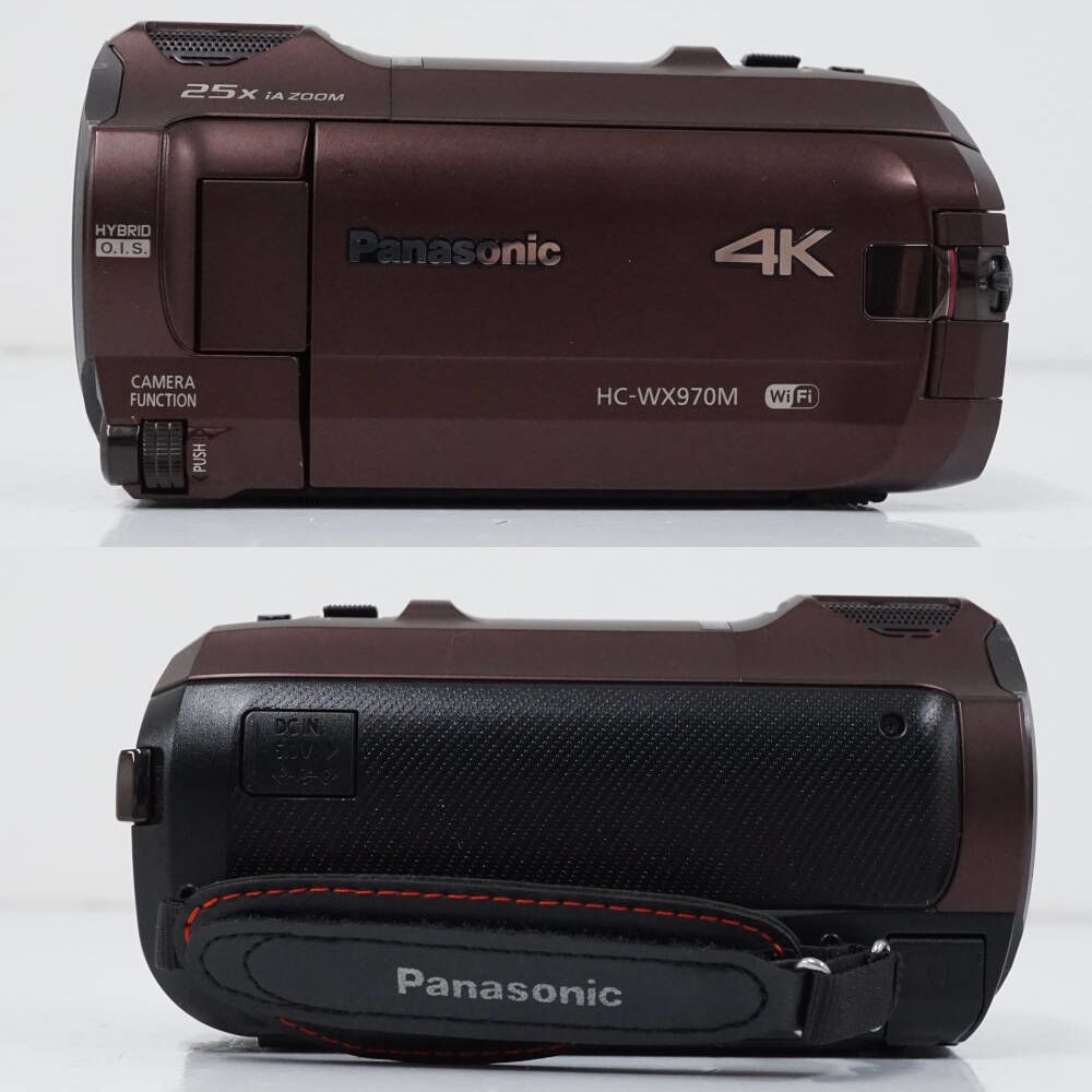 Panasonic HC-WX970M ブラウン デジタル4Kビデオカメラ USED品