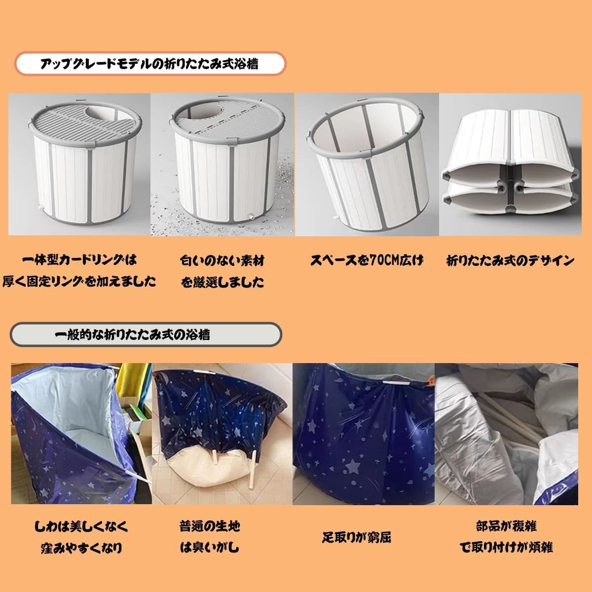 ベビーバス 折り畳み