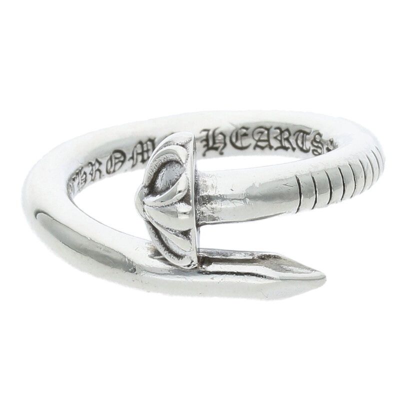 クロムハーツ NAIL CRSBALL/ネイルクロスボール シルバーリング メンズ