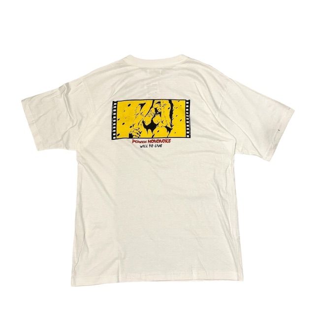 90s Dead stock PrincessMONONOKE T-shirt JAPAN Vintage デッドストック スタジオジブリ  ジブリがいっぱいコレクション 公式 もののけ姫 Tシャツ - メルカリ