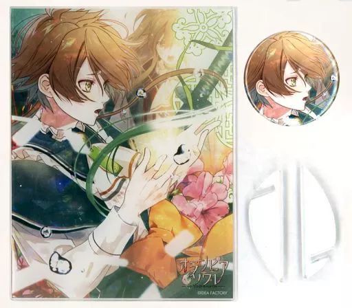 中古】雑貨 天草四郎時貞 アクリルパネル＆缶バッジセット