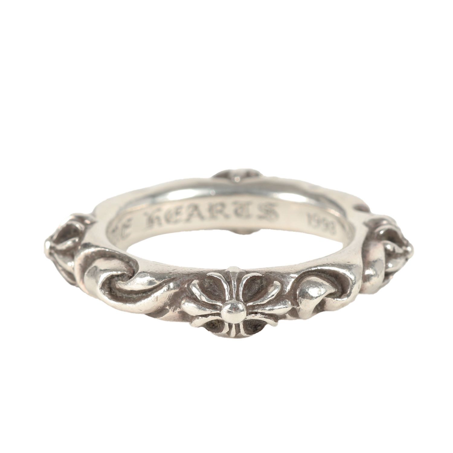 約20号 クロムハーツ SBT バンド リング シルバー 指輪 Chrome Hearts - CHROME HEARTS クロムハーツ リング シルバー