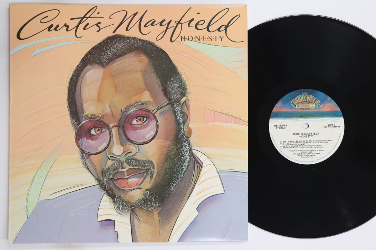 Curtis Mayfield There's No LP レコード