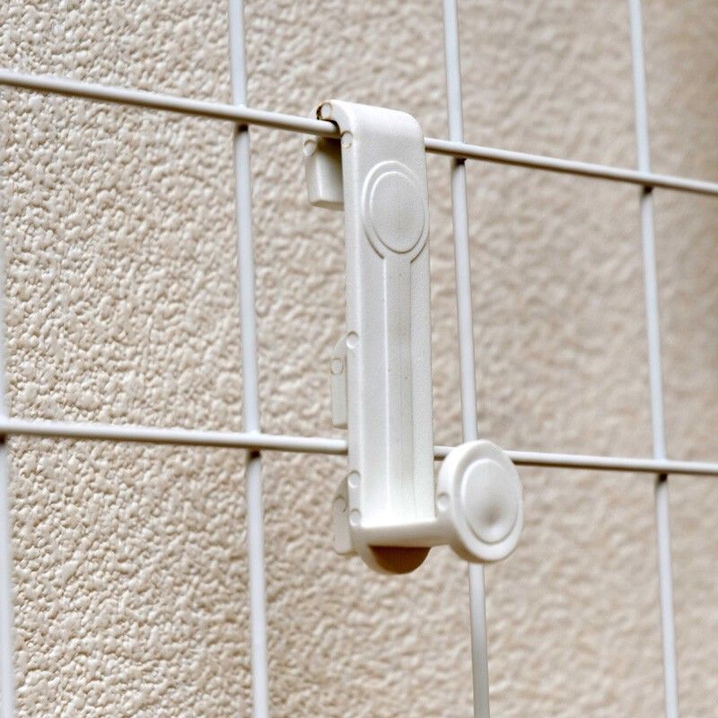 つっぱり式パーテーション 64cm幅 ブラック/ホワイト サカベ