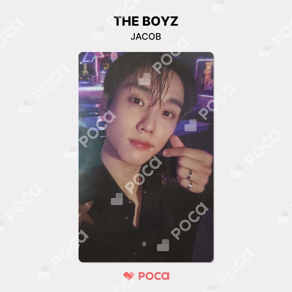 THE BOYZ  ソヌ　ジェイコブ　限定版　トレカ THE BOYZ ジェイコブ トレカ 2020 THE BOYZ ONLINE CONCERT RE