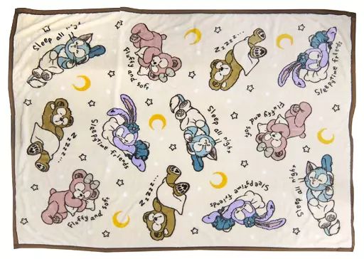 ブランケット　集合 毛布 「Duffy and Friends-ダッフィー＆フレンズ- ダッフィーのスウィート・ドリームス」 東京ディズニーシー限定 Amazon｜ダッフィー&フレンズ ブランケット ウィンターアイテム