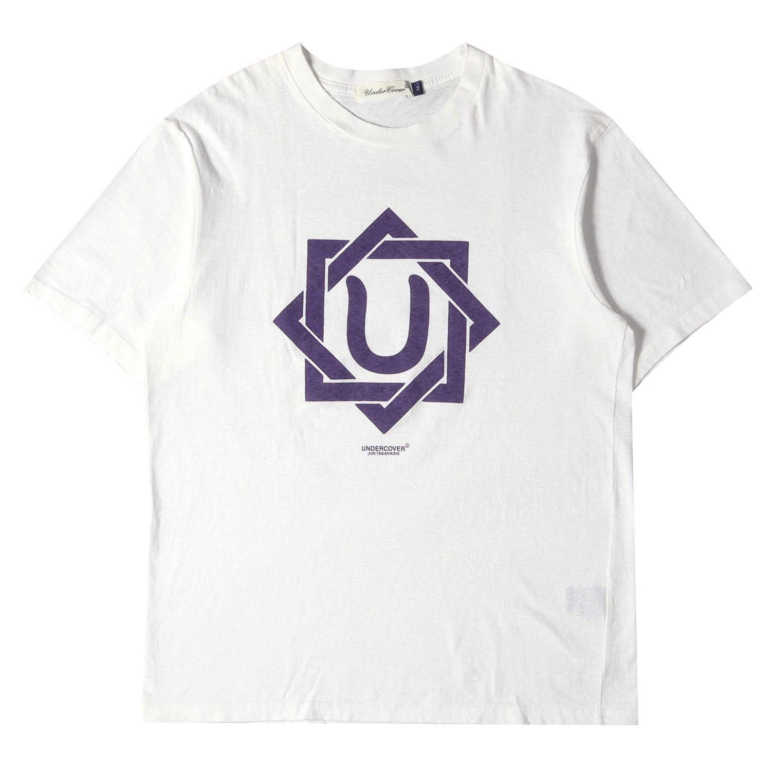 美品 UNDERCOVER アンダーカバー Tシャツ 蜘蛛巣城 エンブレム クルー 