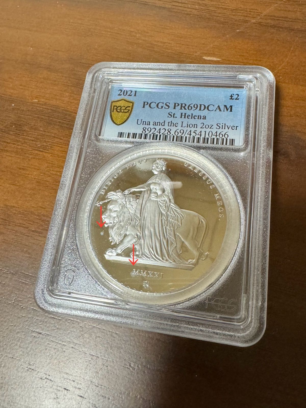 最高鑑定】2021 ウナ ライオン 銀貨 マスターピース版 pcgs - メルカリ