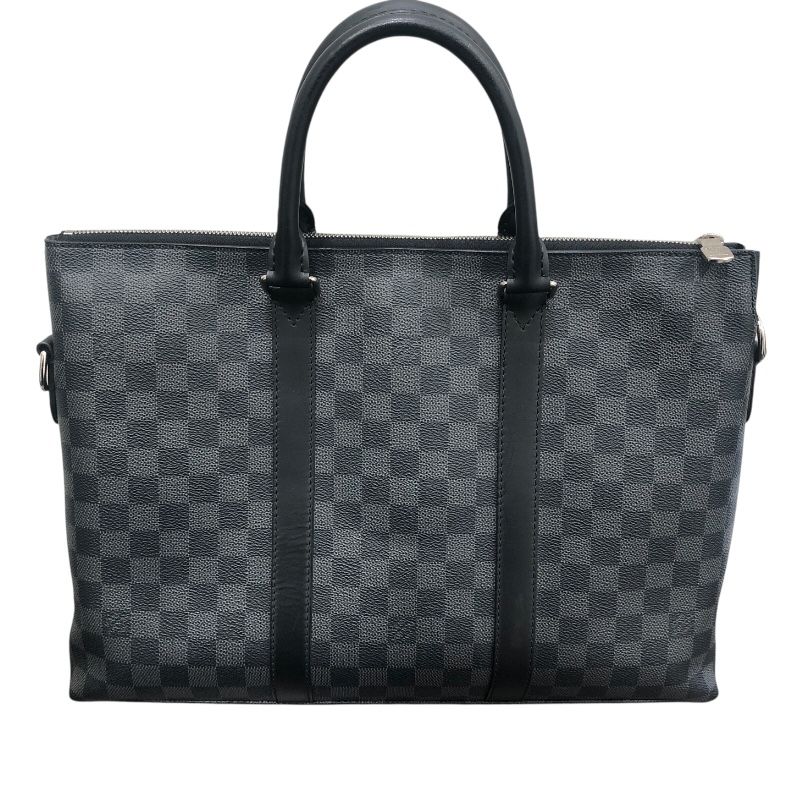ルイ ヴィトン LOUIS VUITTON アントン ブリーフケース N40024 ブラック ダミエグラフィット メンズ ブリーフケース