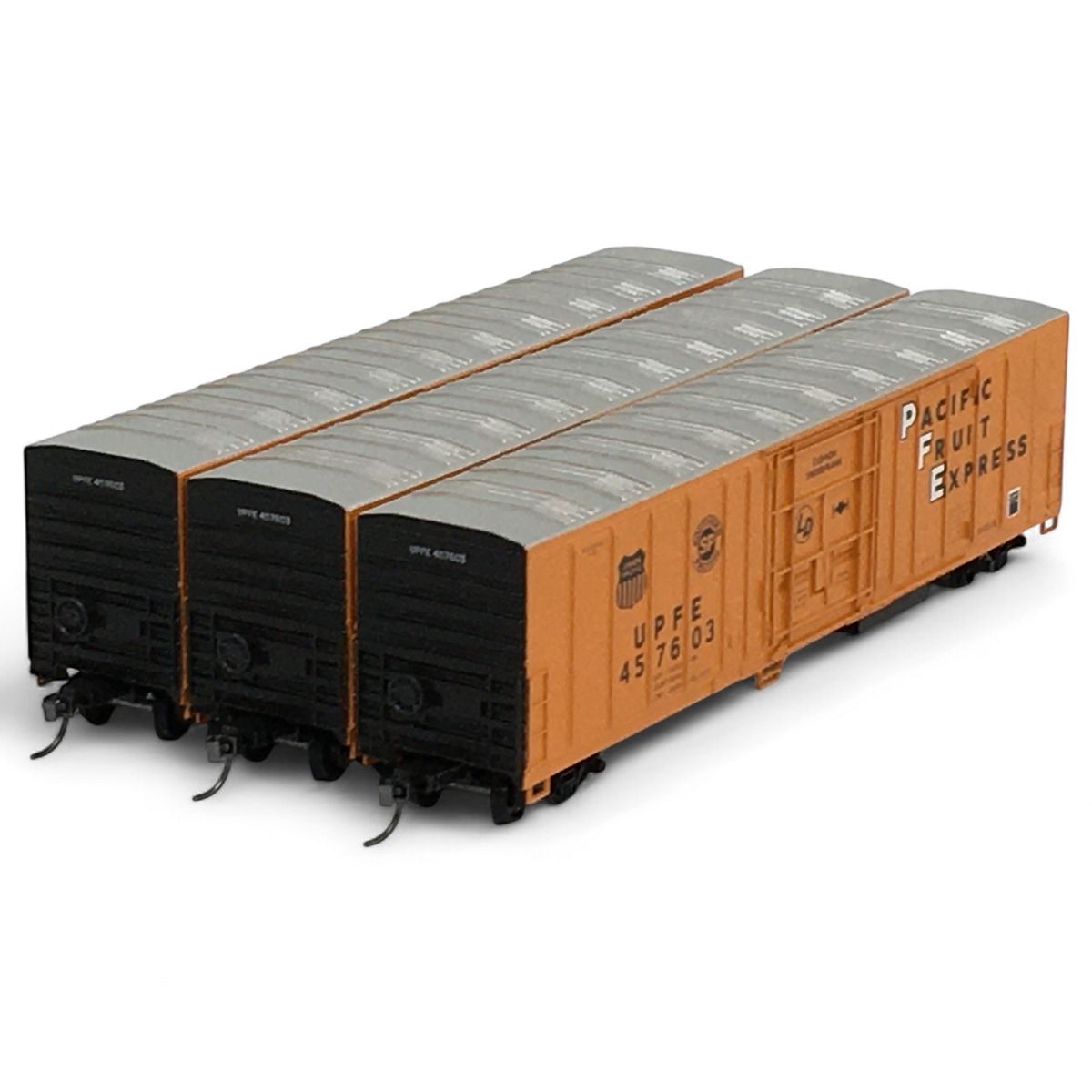 Athearn HO Scale Pacific Fruit Express 457603 アサーン パシフィック フルーツエクスプレス 3両セット HOゲージ 鉄道模型 N10536351